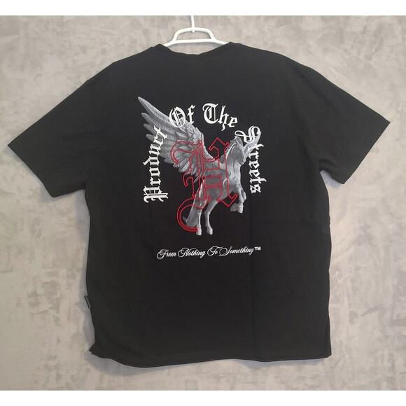 Hoodrich Pegasus From Nothing To Something T-shirt XXL BLK Product Of The Street - Picture 2 of 11